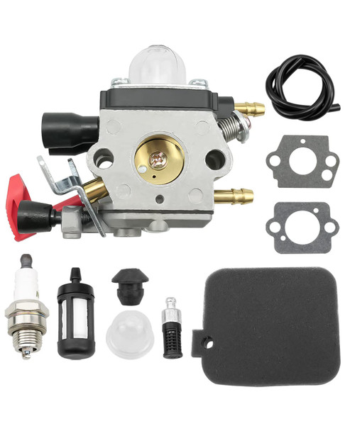 NTSUMI Carburetor Fit for STIHL BG45 BG46 BG55 BG65 BG85 SH55 SH85 Blower Replace 4229 120 0650 ,4229-120-0610 with Filter Tune Up Kit NTSUMI Carburetor Fit for STIHL BG45 BG46 BG55 BG65 BG85 SH55 SH85 Blower Replace 4229 120 0650 ,4229-120-0610 with Filter Tune Up Kit