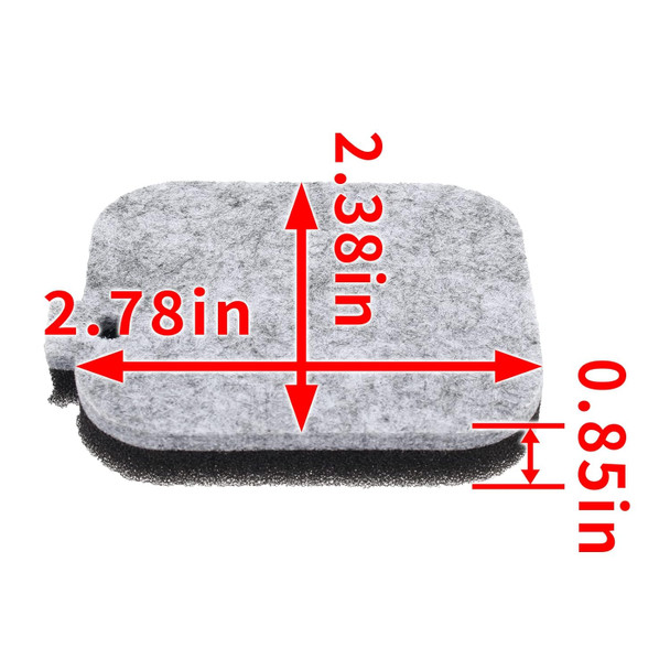 partszen 4229 120 1800 Air Filter for Stihl BG45 BG46 BG55 BG65 BG85 SH55 SH85 BR45C Blower with Fuel Filter Spark Plug Primer Bulb Tune Up Kit, 2 Pcs partszen 4229 120 1800 Air Filter for Stihl BG45 BG46 BG55 BG65 BG85 SH55 SH85 BR45C Blower with Fuel Filter Spark Plug Primer Bulb Tune Up Kit, 2 Pcs