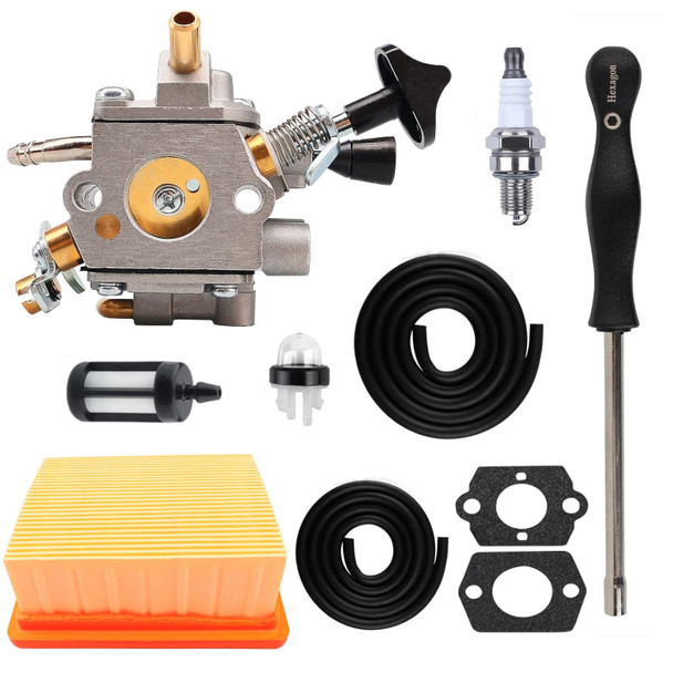 TPCABPART 4283 120 0601 Carburetor Carb Compatible with Stihl BR800 BR800X BR800CE Leaf Blower with 4203-141-0301 Air Filter Kit TPCABPART 4283 120 0601 Carburetor Carb Compatible with Stihl BR800 BR800X BR800CE Leaf Blower with 4203-141-0301 Air Filter Kit