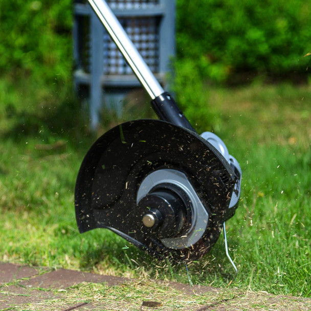 Ukoke 12in 2 in1. Cordless Electric Power Grass Trimmer & Weed Wacker, Edging and Trimmi, 3-Types Cutting Heads, 20V 2A Battery & Charger Included, Silver & Black (UGT-02) Ukoke 12in 2 in1. Cordless Electric Power Grass Trimmer & Weed Wacker, Edging and Trimmi, 3-Types Cutting Heads, 20V 2A Battery & Charger Included, Silver & Black (UGT-02)