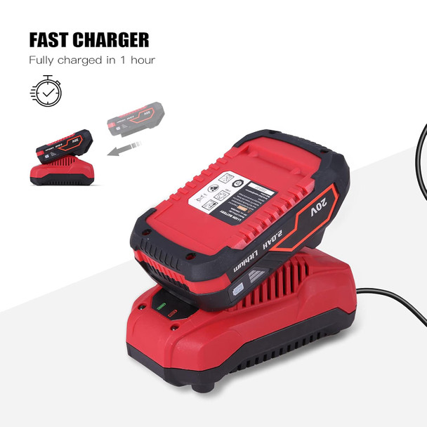 Leaf Blower, 20V Cordless Leaf Blower, with 2.0A Battery and Fast Charger, 130MPH Low Noise Electric Blower, Lightweight Small Handheld Blower, for Lawn Care, Dust & Other Debris Leaf Blower, 20V Cordless Leaf Blower, with 2.0A Battery and Fast Charger, 130MPH Low Noise Electric Blower, Lightweight Small Handheld Blower, for Lawn Care, Dust & Other Debris