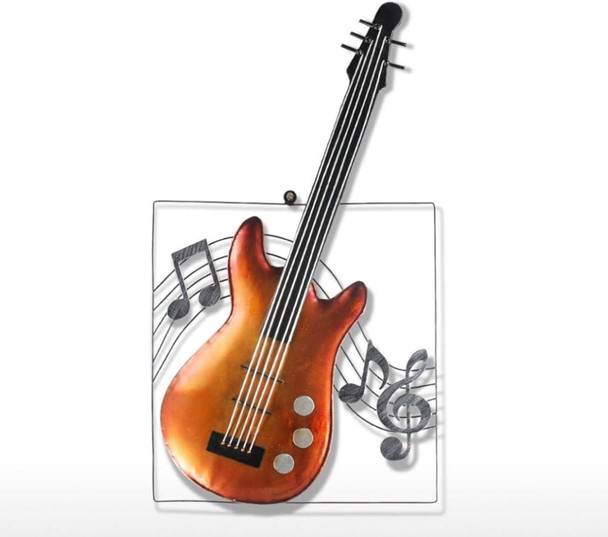 Modern Statue Guitar Musical Note Hanging Ornament Home Decor Instrument Craft Gift Art Abstract Sculpture