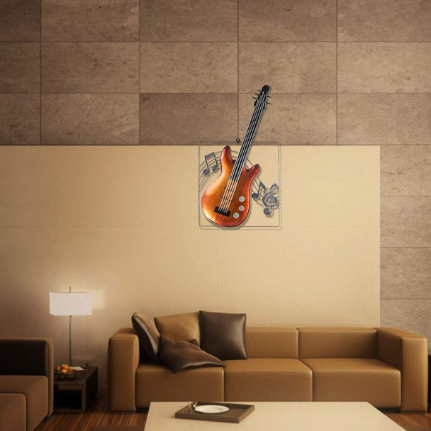 Modern Statue Guitar Musical Note Hanging Ornament Home Decor Instrument Craft Gift Art Abstract Sculpture