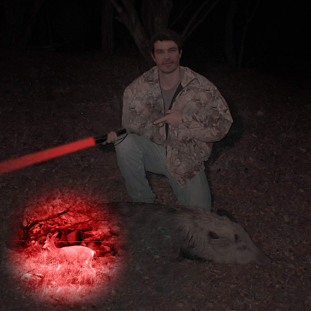 Ls250 Varmint Hunting Light Kit, Green Red White All In One Predator Light For Coyote, Hog, Fox Ls250 Varmint Hunting Light Kit, Green Red White All In One Predator Light For Coyote, Hog, Fox