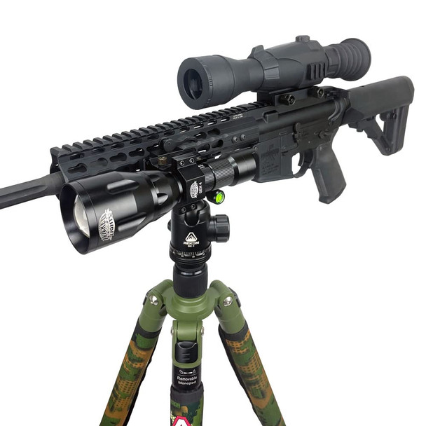 Wicked Lights A55Ic Infrared Night Hunting Light Kit For Night Vision Devices, Coyote, Fox, Bobcat, Hogs, And Predators