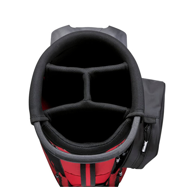 Mizuno BR-D2 Golf Carry Bag | 4 Way Top Cuff | 2 Full Length Dividers | Dual Shoulder Straps | Manual Open/Close Mini Stand Legs | Detachable Mod Pouch