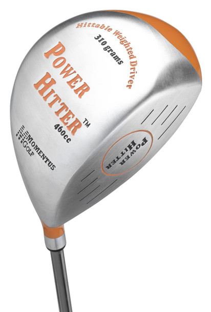 MOMENTUS Power Hitter 310 Weighted Golf Driver - Weighted Golf Club to Increase Golf Shot Distance - Ideal Driving Range Golf Club - Weighted Golf Swing Trainer - Golf Practice Equipment (Right Hand) MOMENTUS Power Hitter 310 Weighted Golf Driver - Weighted Golf Club to Increase Golf Shot Distance - Ideal Driving Range Golf Club - Weighted Golf Swing Trainer - Golf Practice Equipment (Right Hand)