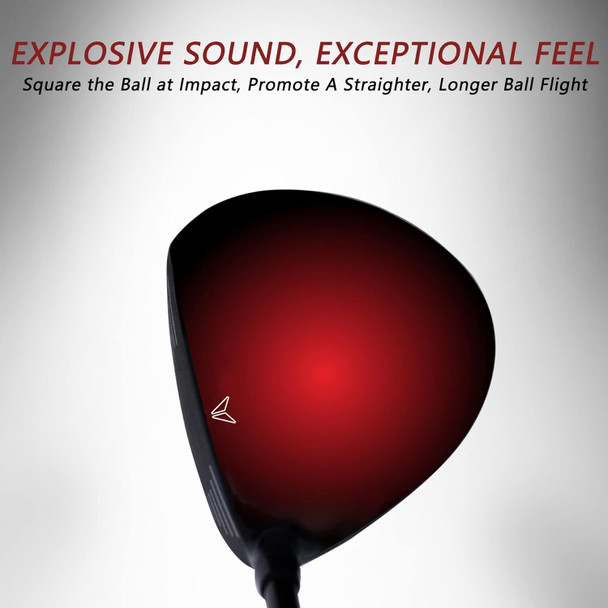 POSSOT Golf Driver, Titanium Golf Drivers for Men Right Handed 10.5 Degrees of Loft, 45 Inch Driver Golf Club Available in Regular and Stiff Graphite Shaft, 470CC POSSOT Golf Driver, Titanium Golf Drivers for Men Right Handed 10.5 Degrees of Loft, 45 Inch Driver Golf Club Available in Regular and Stiff Graphite Shaft, 470CC