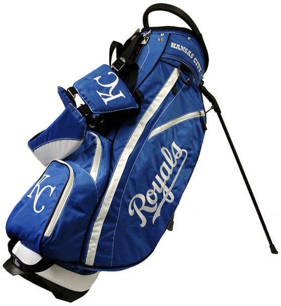 Team Golf MLB Lightweight, 14-Way Top, Spring Action Stand, Insulated Cooler Pocket, Padded Strap