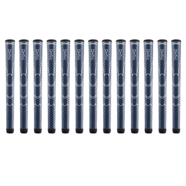Winn Dri-Tac Midsize (+1/16 Inch) Navy Blue 13 Piece Golf Grip Bundle ( Winn Dri-Tac Midsize (+1/16 Inch) Navy Blue 13 Piece Golf Grip Bundle (