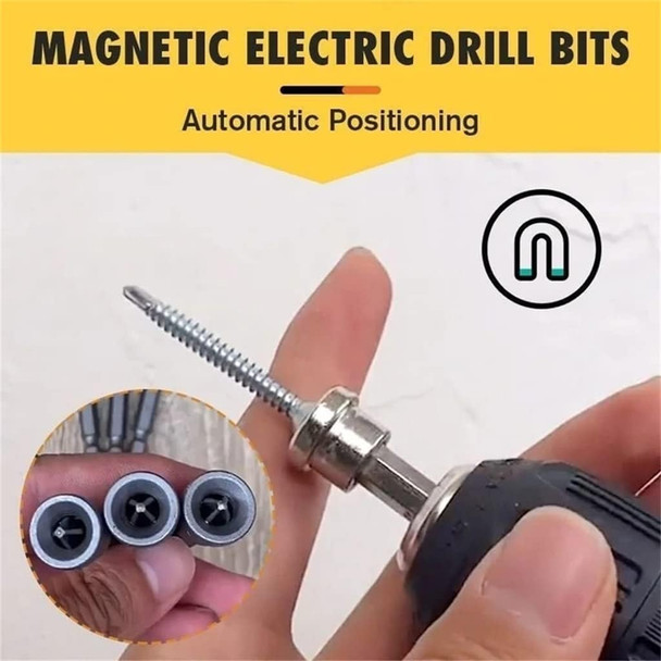 5 Pcs Magnetic Positioning Bits Anti Slip Screwdriver Bit Set PH2 Drywall Hex Shank Screwdriver Bits Screw Setter Dimpler Screw Positioning Bit Batch Head (50 mm) 5 Pcs Magnetic Positioning Bits Anti Slip Screwdriver Bit Set PH2 Drywall Hex Shank Screwdriver Bits Screw Setter Dimpler Screw Positioning Bit Batch Head (50 mm)