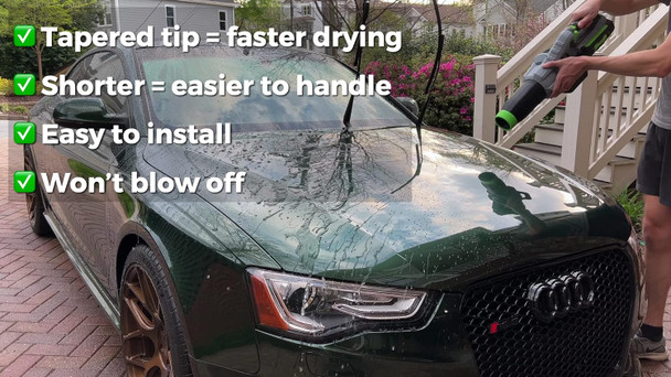 Stubby Car Drying Nozzle for EGO Blowers (530, 575, 580, 615, 650, 765) Stubby Car Drying Nozzle for EGO Blowers (530, 575, 580, 615, 650, 765)