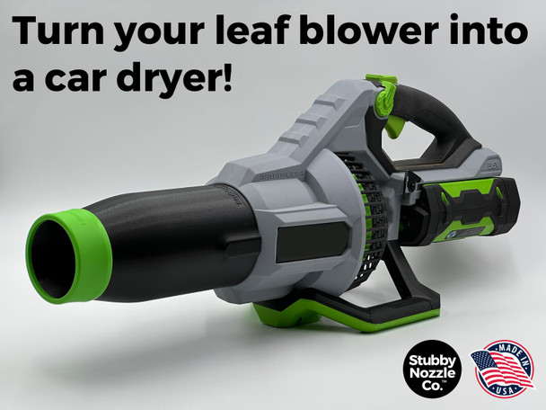 Stubby Car Drying Nozzle for EGO Blowers (530, 575, 580, 615, 650, 765) Stubby Car Drying Nozzle for EGO Blowers (530, 575, 580, 615, 650, 765)