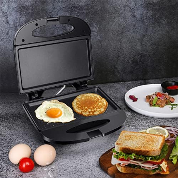Aigostar 1200W Sandwich Maker And 12 Cup Coffee Maker Programmable
