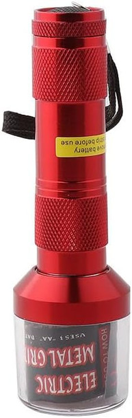 Zinc Alloy Electric Metal Grinder Herb Tabacco Crusher Grinder Cracker(Red Color No Battery Included)