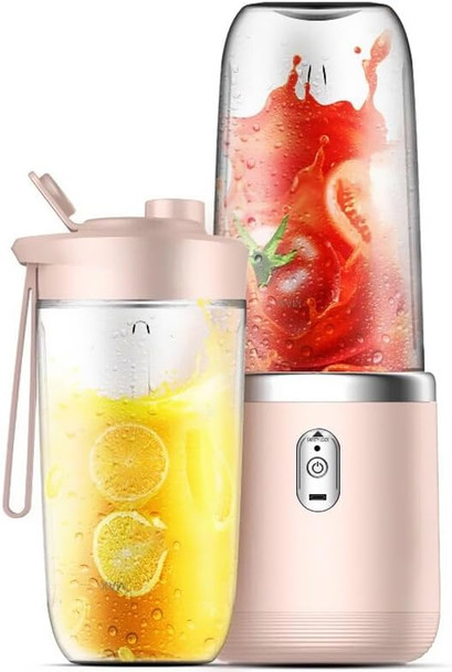 Personal Blender For Shakes And Smoothies With Travel Cup And Lid Juices Baby Food Portable Blender & Food Processo (Robin Blue)