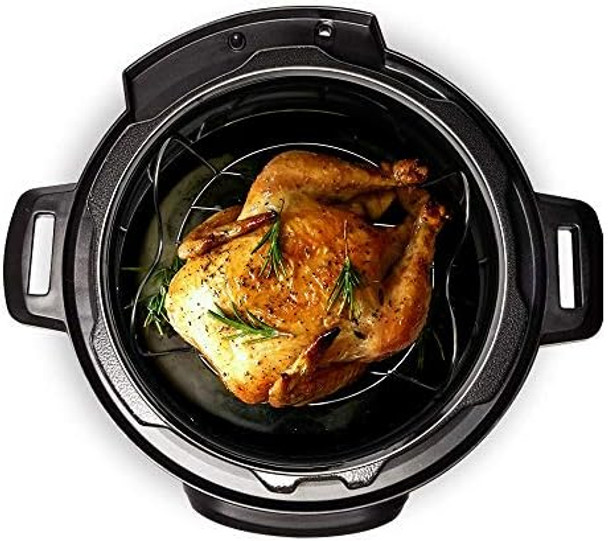 Steamer Rack Trivet With Handles Compatible With Instant Pot Accessories 6 Qt 8 Quart Pressure Cooker Trivet Wire Steam Rack Great For Lifting Out Whatever Delicious Meats & Veggies You Cook