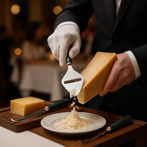 Creative Home Genuine Marble 2 Piece Serving Set With Solid Marble Handle Includes Stainless Steel Cutter Slicer And Cheese Knife 3" W X 9" L Off-White