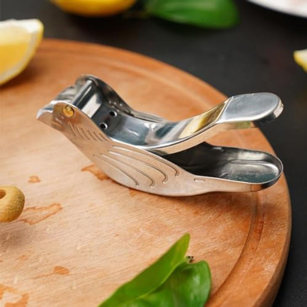 Lemon Squeezer Manual Stainless Steel Bird Lemon Juicer And Lime Slice Squeezer Manual Juicers Fruit Press For Kitchen Orange Lime Pomegranate