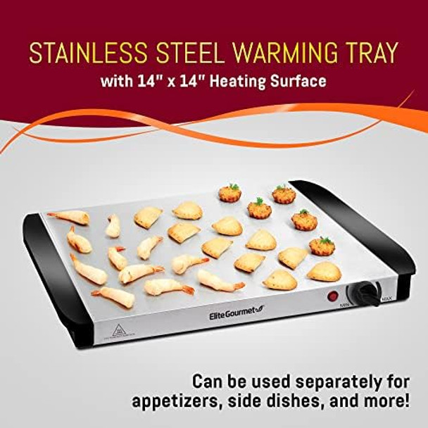 Elite Gourmet Esm-2207 Sandwich Panini Maker Grilled Cheese Machine Tuna Melt Omelets Non-Stick Surface 2 Slice Black