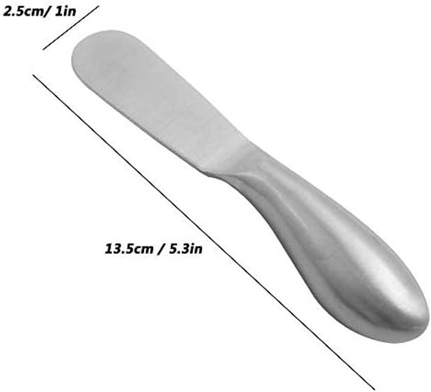 6 Pieces Cheese Spreader Set Stainless Steel Multipurpose Cheese And Butter Spreader Knives