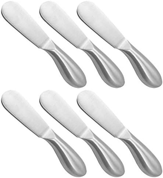 6 Pieces Cheese Spreader Set Stainless Steel Multipurpose Cheese And Butter Spreader Knives