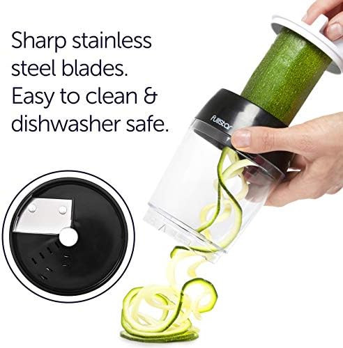 Fullstar All-In-1 Vegetable Chopper (6 In 1 Gray/Green) And 2Pc Blade Replacement Set For Vegetable Chopper - Bundle Of Chopper And Dice Blade Replacement (Big And Small Dice) - Kitchen Gadgets