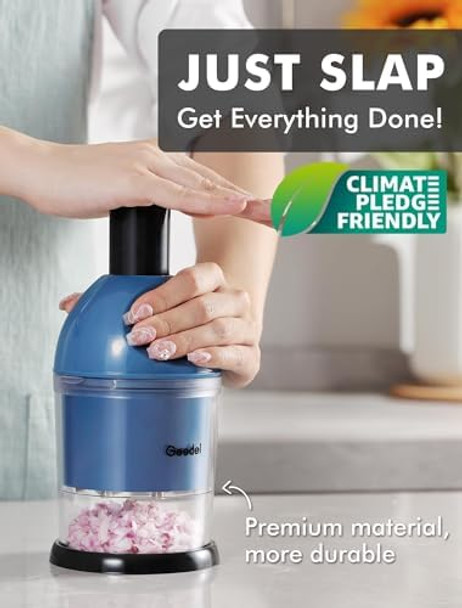Food Chopper And Manual Food Chopper Bundle