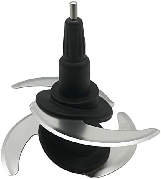 Blender 4 Blade Replacement For Ninja 64-Oz 72-Oz Food Processor Bowl Chopping Blade 319Kku770 Fits Ninja 8-Cup 9-Cup Pitcher Ct682Sp Bl681A Bl682 Bl770 Bl770Amz Bl772 Bl910 Bn600 Bn601 Bn800 Bn801