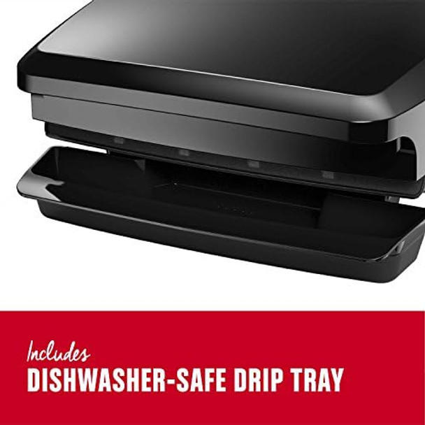 George Foreman Beyond Grill™ 7-In-1 Electric Indoor Grill With Air Fry Technology Mcafd800D Black Large