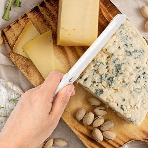 3 Pieces Cheese Butter Slicer Original Wire Cutter Tool Stainless Steel Wire Plastic Handle For Kitchen Cutting Polished Cheese Slicer Board Block Cheese And Butter Slicer Tool