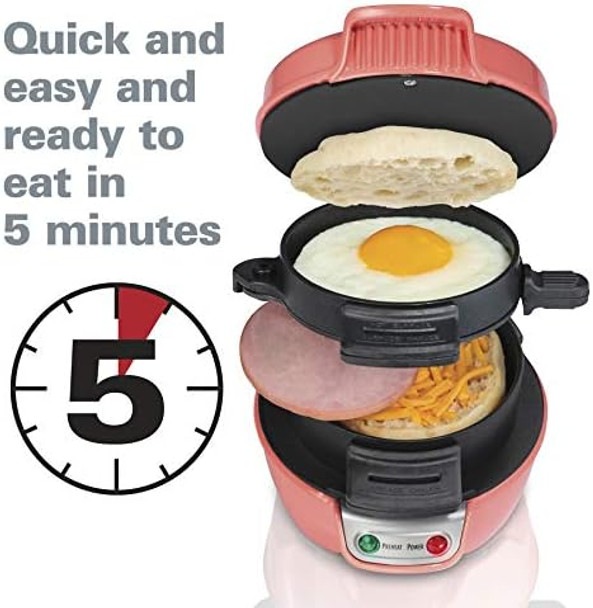 Hamilton Beach Electric Vegetable Chopper & Mini Food Processor 3-Cup 350 Watts For Dicing Mincing And Puree Black (72850)