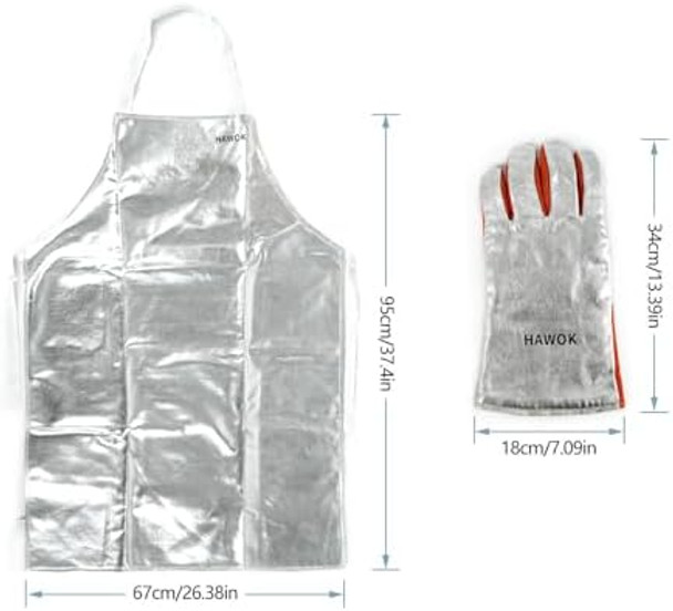 Hawok Cast Iron Rectangular Bakeware Roaster Pan14"X10" 6.4Qt With U-Rackcutting Board Cleaning Cloths Aluminum Foil Apron And Gloves Carry Bag 10-Piece For Indoor/Outdoor Cookingblack