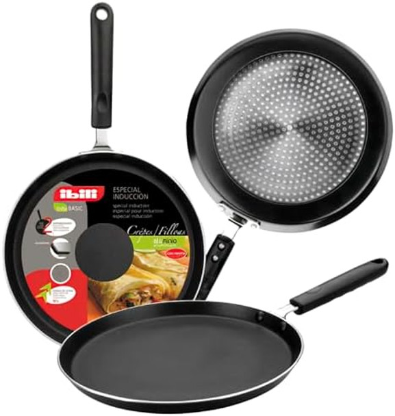 Ibili 405826 - Skillet Pan Indubasic 26Cm Aluminum Ibili 405826 - Skillet Pan Indubasic 26Cm Aluminum