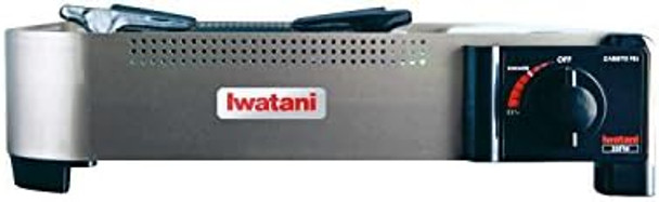 Iwatani 35Fw Single-Burner Butane Portable Cooktop Indoor & Outdoor Cooking Stove Medium