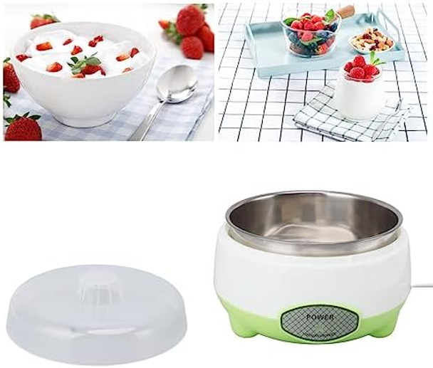 Jaqs Yogurt Maker Machine Diy Yogurt Maker Machine Even Heating Homemade 15W For Family For Kitchen (Us Plug 110V)