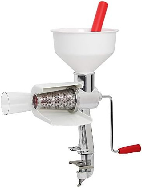 Johnny Apple Sauce Maker Tomato Sauce Maker Remove Skins & Seeds From Produce Model 250 Clamp Based Food Strainer (Basic Strainer)