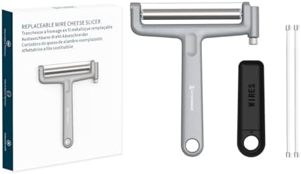 Kitchendao Replaceable Wire Cheese Slicer Cutter And Cheese Slicer Wire Kd20297/Kd20297S