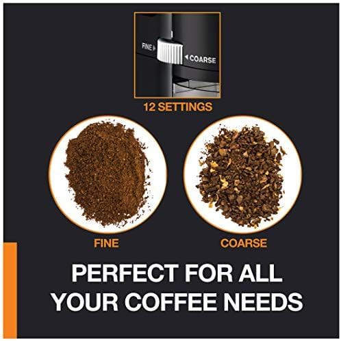 Krups: Waffle Maker & 8Oz Burr Coffee Grinder Makes 4 Waffles Make Between 2-12 Coffee Cups