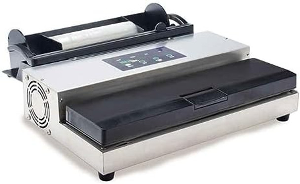 Lem Maxvac 500 Vacuum Sealer With Bag Holder & Cutter & Big Bite Meat Grinder #8