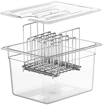 Lipavi C10L-Ao Lid For Lipavi C10 Sous Vide Container With Precision Cut-Out For The Anova One Immersion Circulator