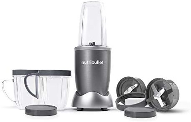 Nutribullet Nbr-1201 12-Piece High-Speed Blender/Mixer System Gray (600 Watts)