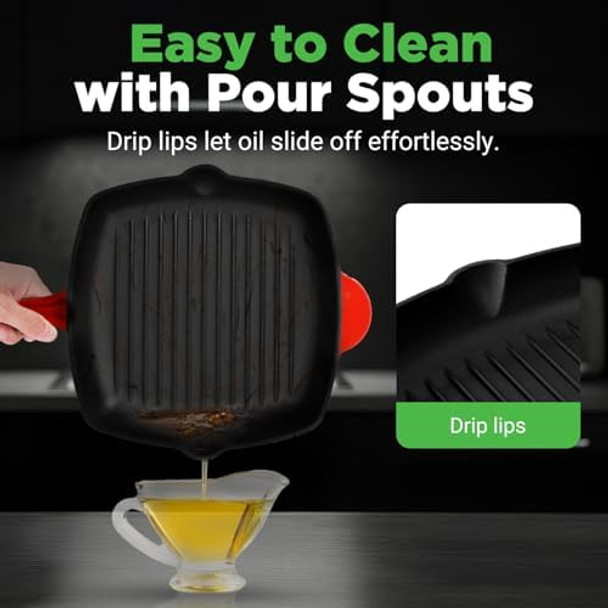 Nutrichef 13-Piece Kitchen Knife Set With Wooden Block - Precision Crafted Stainless Steel Knives With Scissors & Built-In Sharpener - Lightweight Durable & Razor Sharp - Dishwasher Safe (Nckns13)