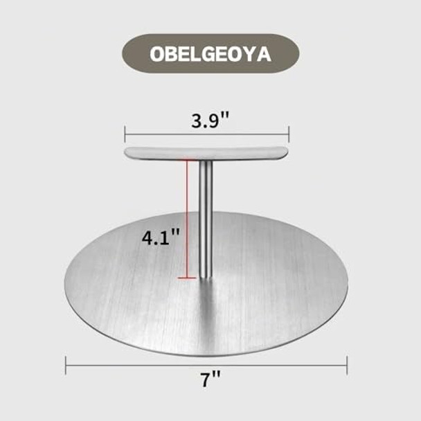 7-Inch Stainless Steel Tortilla Press Maker – Manual Roti Maker And Dough Press For Flour Tortillas Corn Tortillas Gluten- Wraps Quesadillas Flatbreads Steak Press & Mushroom Press