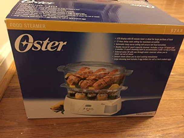 Oster Inspire 5715 Digital Food Steamer - White