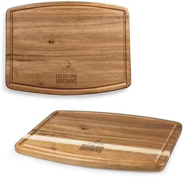 Toscana - A Picnic Time Brand Concavo Cheese Board And Knife Set Charcuterie Board Set Wood Cutting Board (Bamboo) Toscana - A Picnic Time Brand Concavo Cheese Board And Knife Set Charcuterie Board Set Wood Cutting Board (Bamboo)