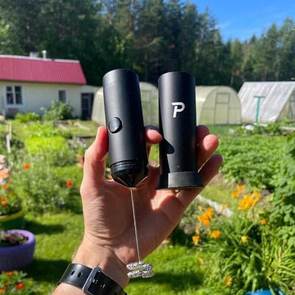 Pinch Magic Mixer Portable Hand Mixer With Double-Whisk Design Bpa- Handheld Whisk For Smooth Mixing Of Fiber Supplement Powder Electric Powder Drink Mixer Travel-Friendly Black Pinch Magic Mixer Portable Hand Mixer With Double-Whisk Design Bpa- Handheld Whisk For Smooth Mixing Of Fiber Supplement Powder Electric Powder Drink Mixer Travel-Friendly Black