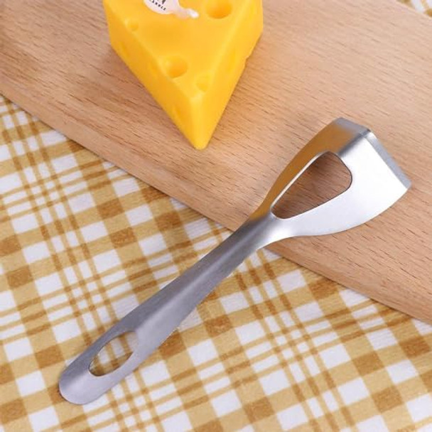 Pokinge 3Pcs Stainless Steel Butter Cutteranti-Slip Handle Cheese Cutterfour Corner Slicer Cutter Baking Tool Cheese Slicercake Spatula Tools