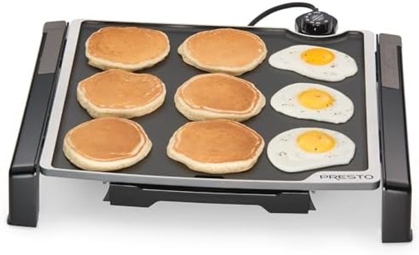 Presto 07071 15-Inch Electric Tilt-N-Fold Griddle Black