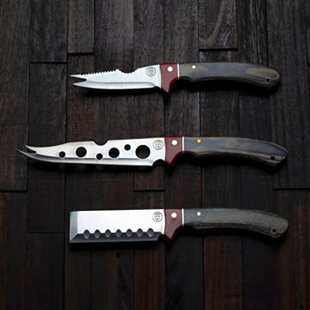 Prince Of Scots Charcuterie Set 3 Knife Entertaining Starter Set Prince Of Scots Charcuterie Set 3 Knife Entertaining Starter Set